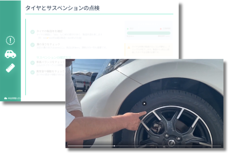 現車確認（インスペクション）